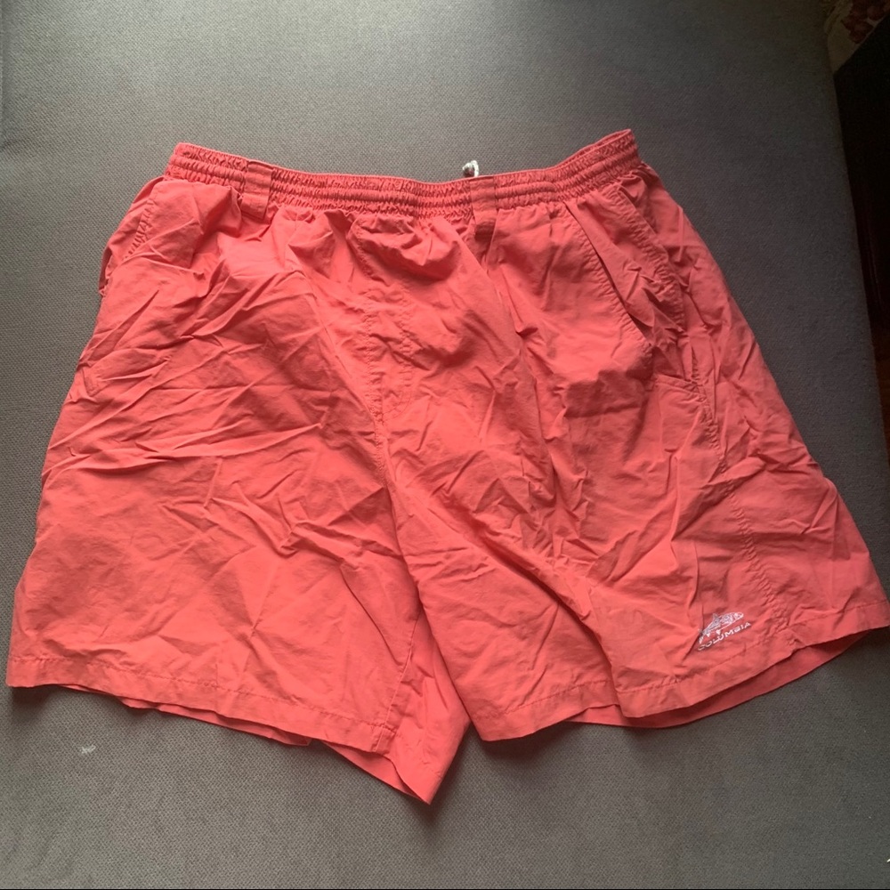 Columbia XL Swimsuit swim trunks fishing EUC